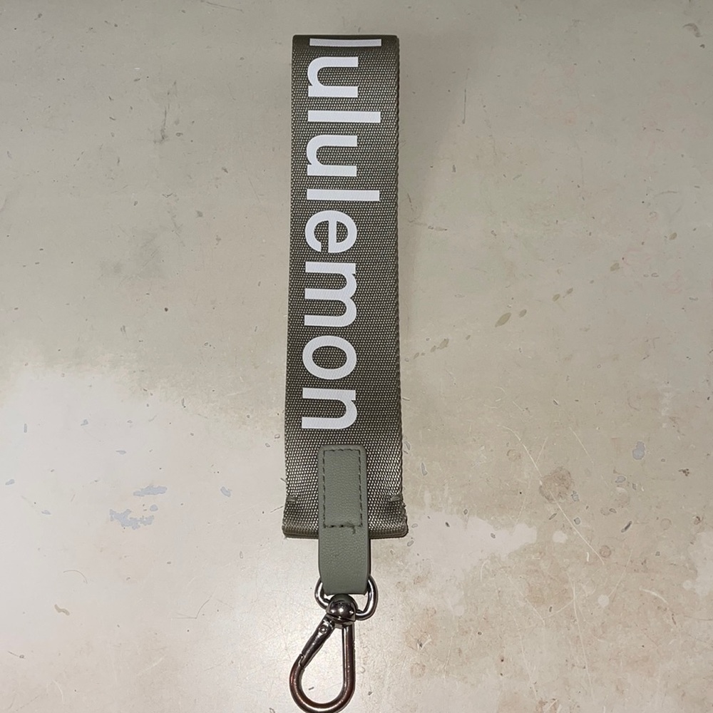 Lululemon Never Lost Keychain